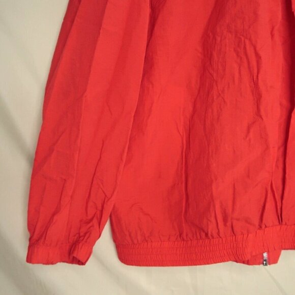 Vintage 80s Catalina Windbreaker Jacket Full Zip Red Nautical Women's Size XL - Picture 11 of 14